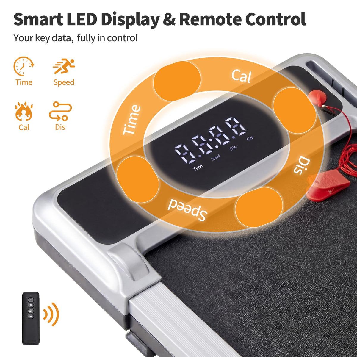 3-in-1 Walking Pad Under Desk Treadmill R906562