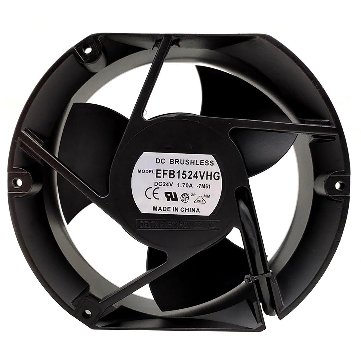 Big Airflow Cooling Fan 172mm x 150mm x 51mm 24V 1.7A Y857