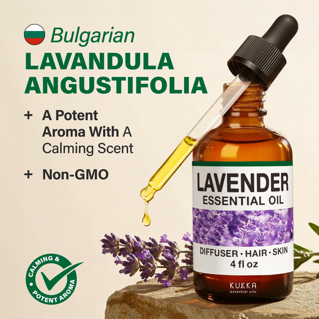Lemongrass & Lavender Essential Oil Set 2x4 fl oz V439