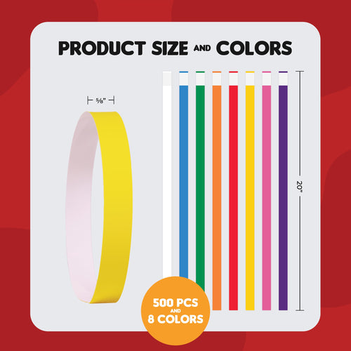 20 Inch 500 Count Waterproof Writable Tear-Resistant Pet ID Collars A3542