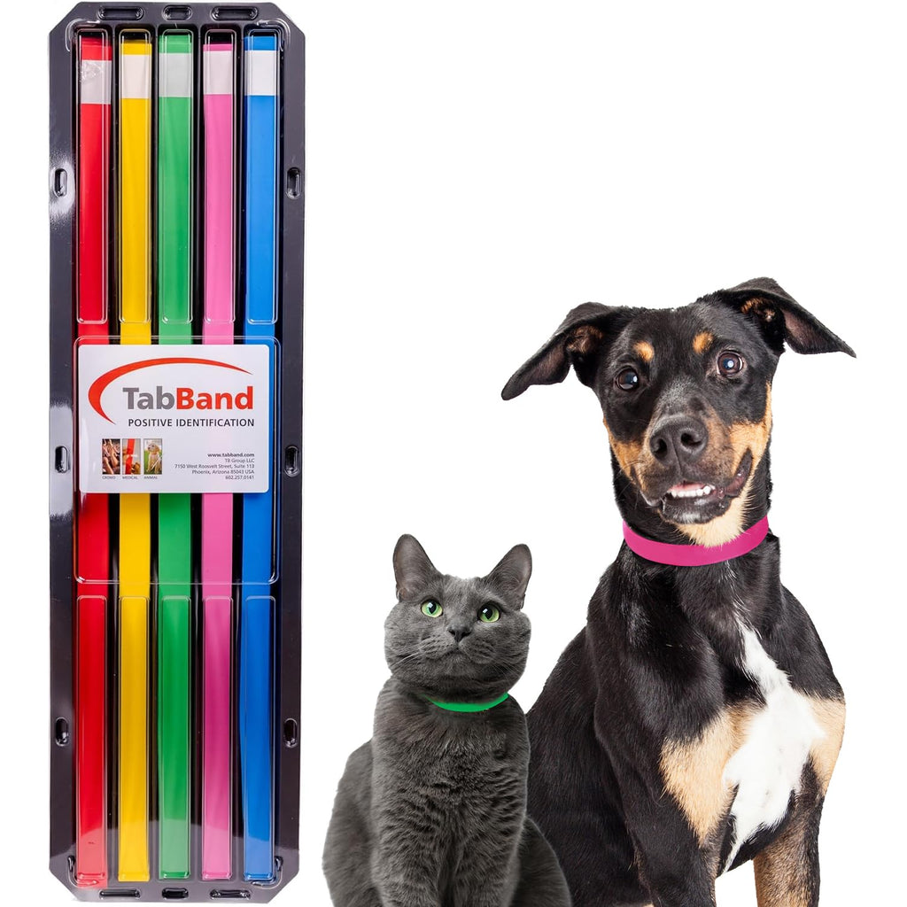 20 Inch 500 Count Waterproof Writable Tear-Resistant Pet ID Collars A3542