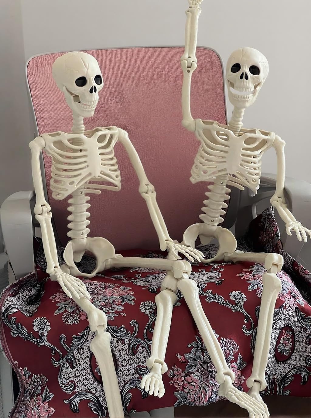 2Pcs 36" 1Pcs 16" Posable Plastic Skeleton I379