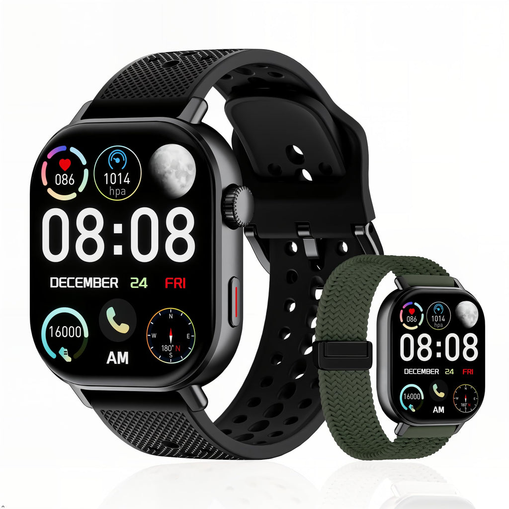 Black Waterproof Running & Swim Watch F7101