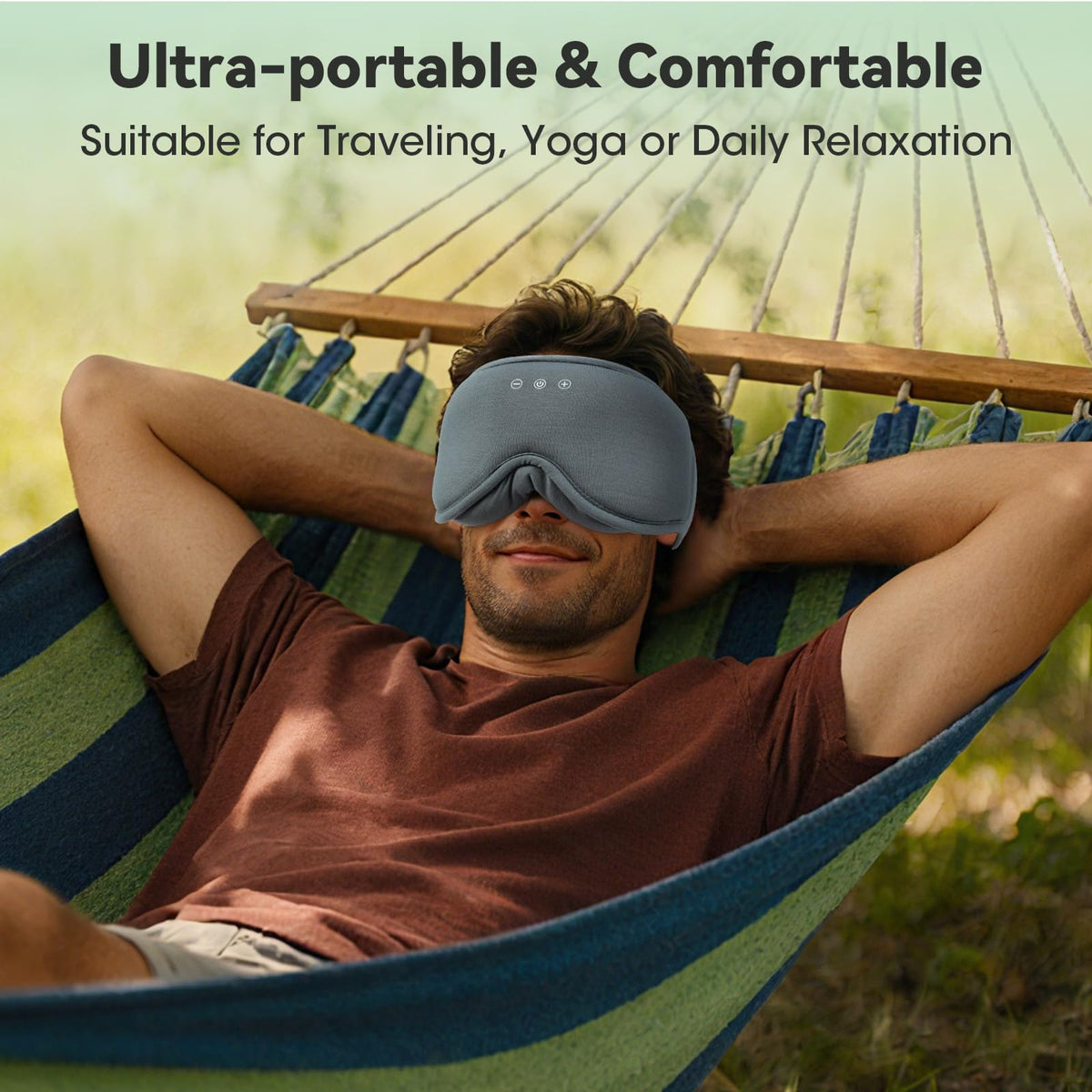 Bamboo Cotton Sleep Mask with Bluetooth Headphones R784701