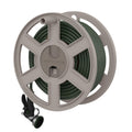 Wall Mount Garden Hose Reel 100 Feet Capacity Light Taupe Resin Y1058