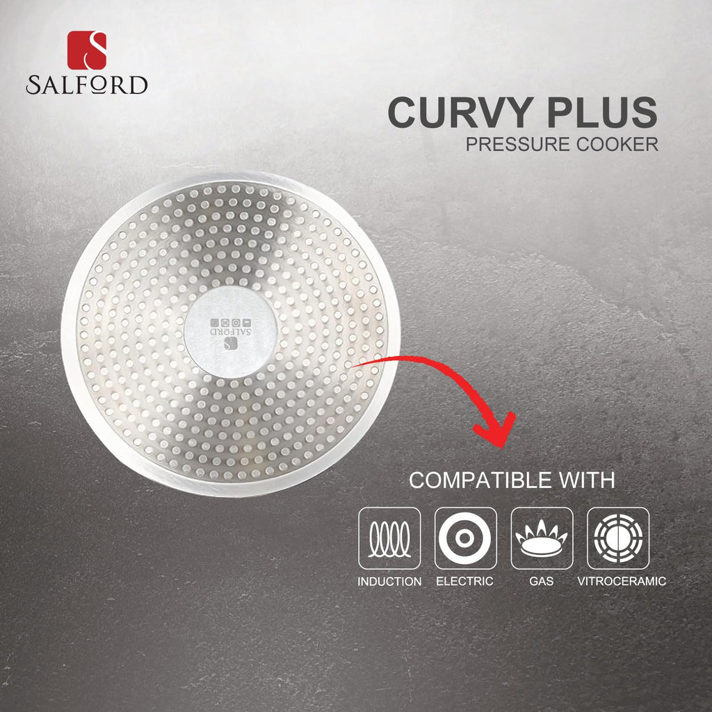 2 Litre Aluminium Pressure Cooker S956976