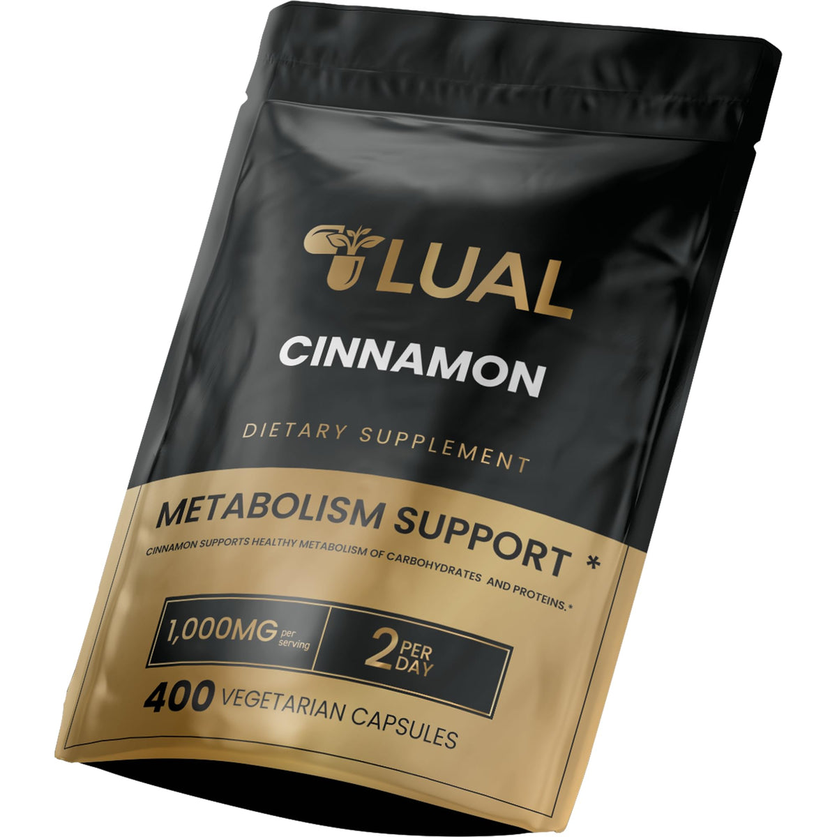 Cinnamon Supplement 1000mg 400 Vegetarian Capsules Y559