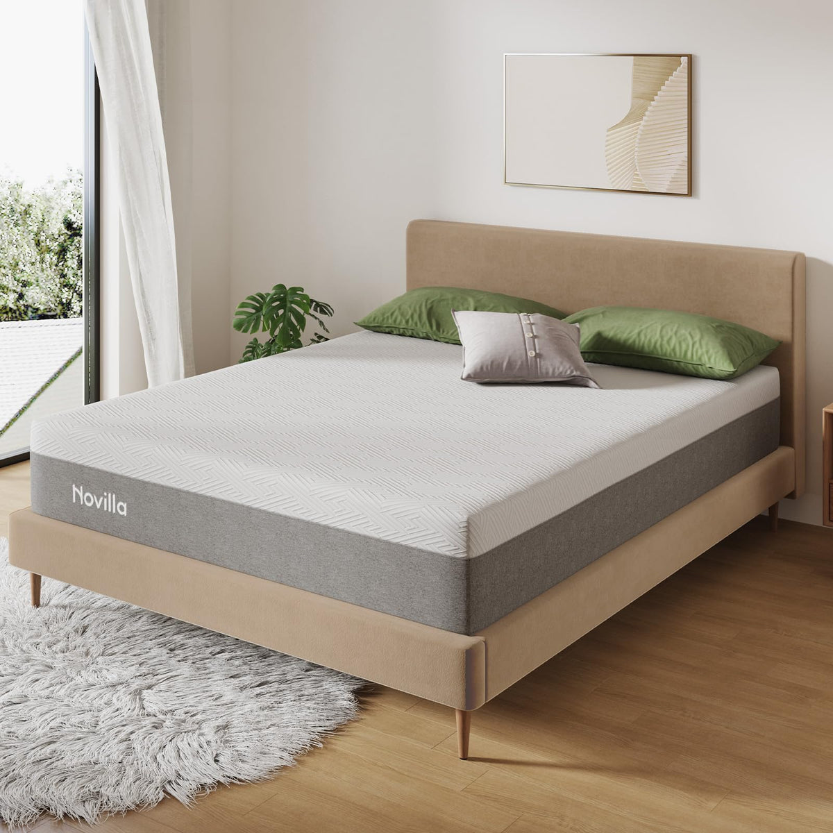 6-Inch Gel Memory Foam Twin Mattress O589087