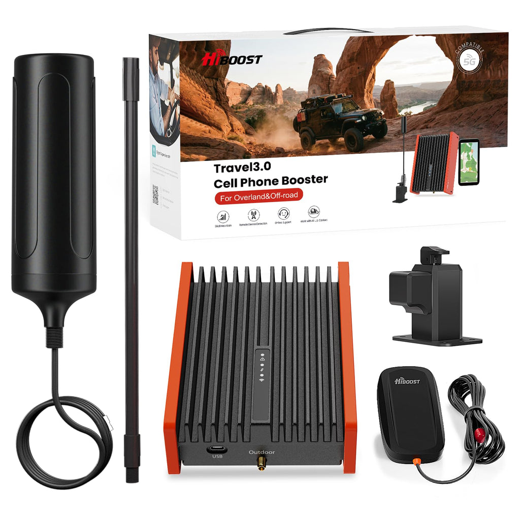 Cell Phone Signal Booster for Off Road Vehicles X1044