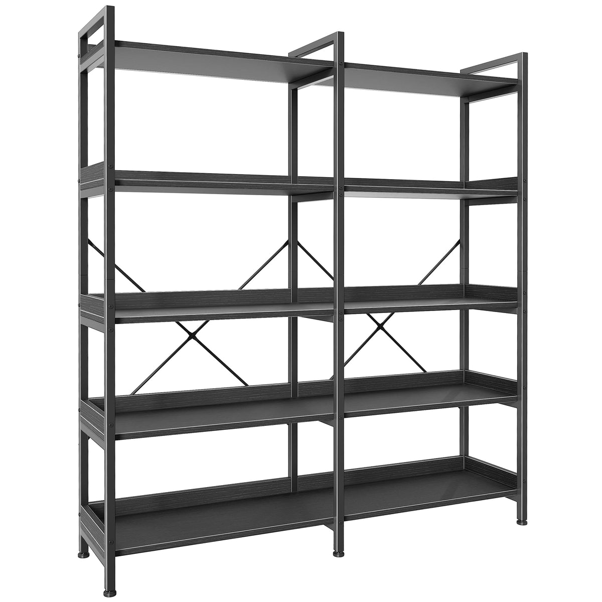 5 Tier Bookshelf with 10 Open Shelves A642546