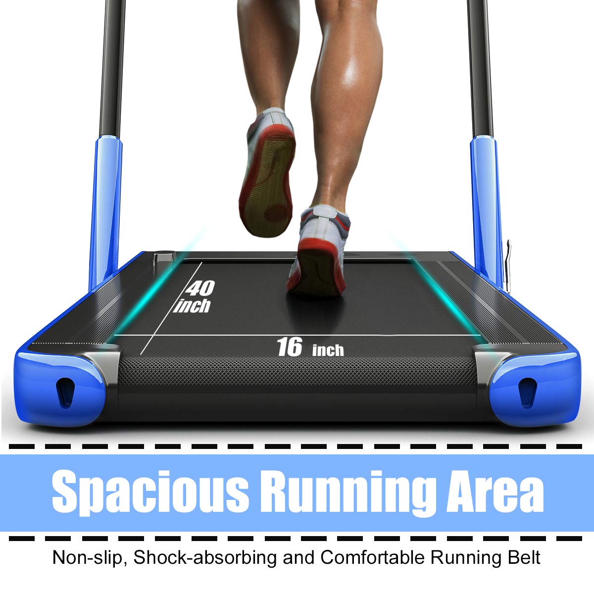 2 in 1 Under Desk Treadmill with Smart App Y545353