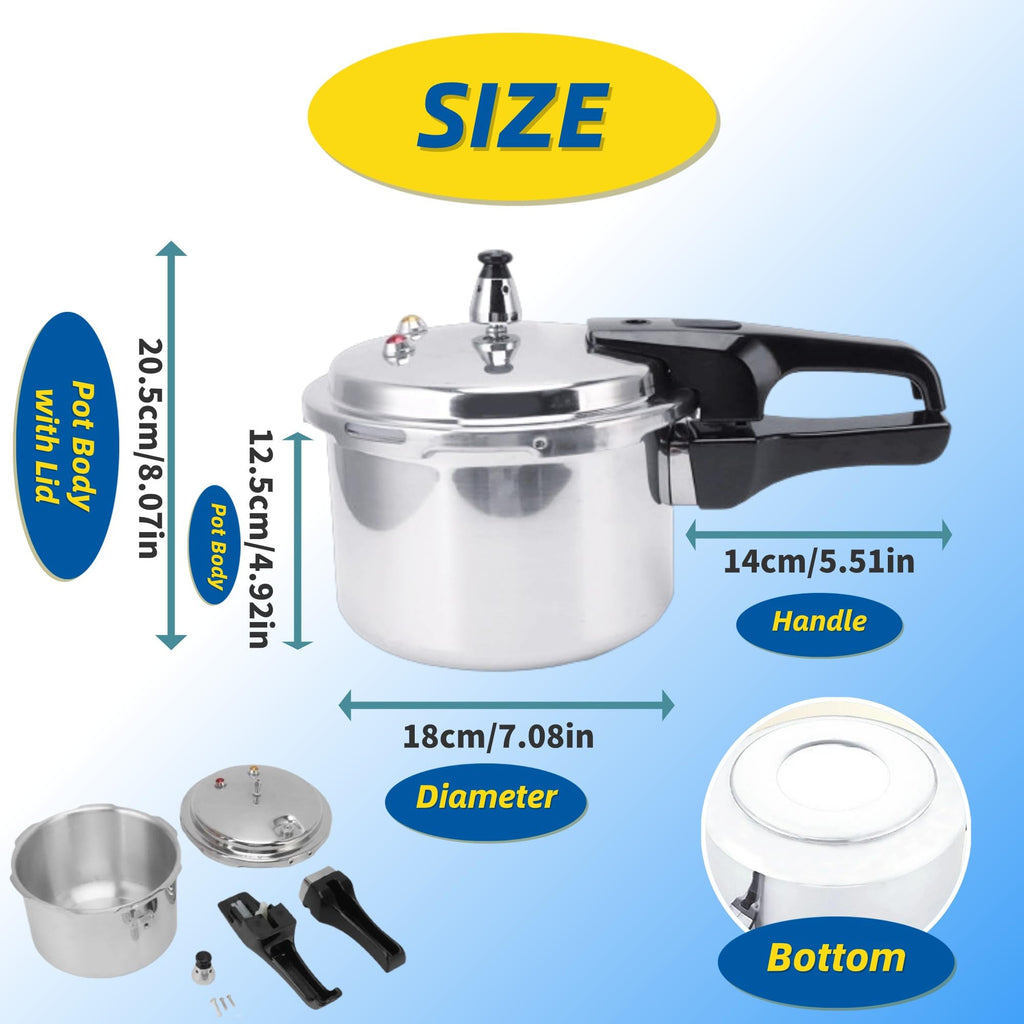 3L Stainless Steel Pressure Cooker M376