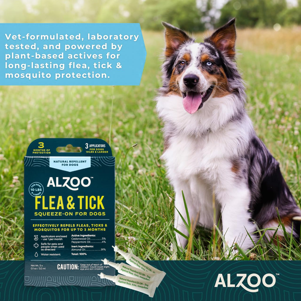 Plant Based Flea & Tick Squeeze-On for Dogs A62593