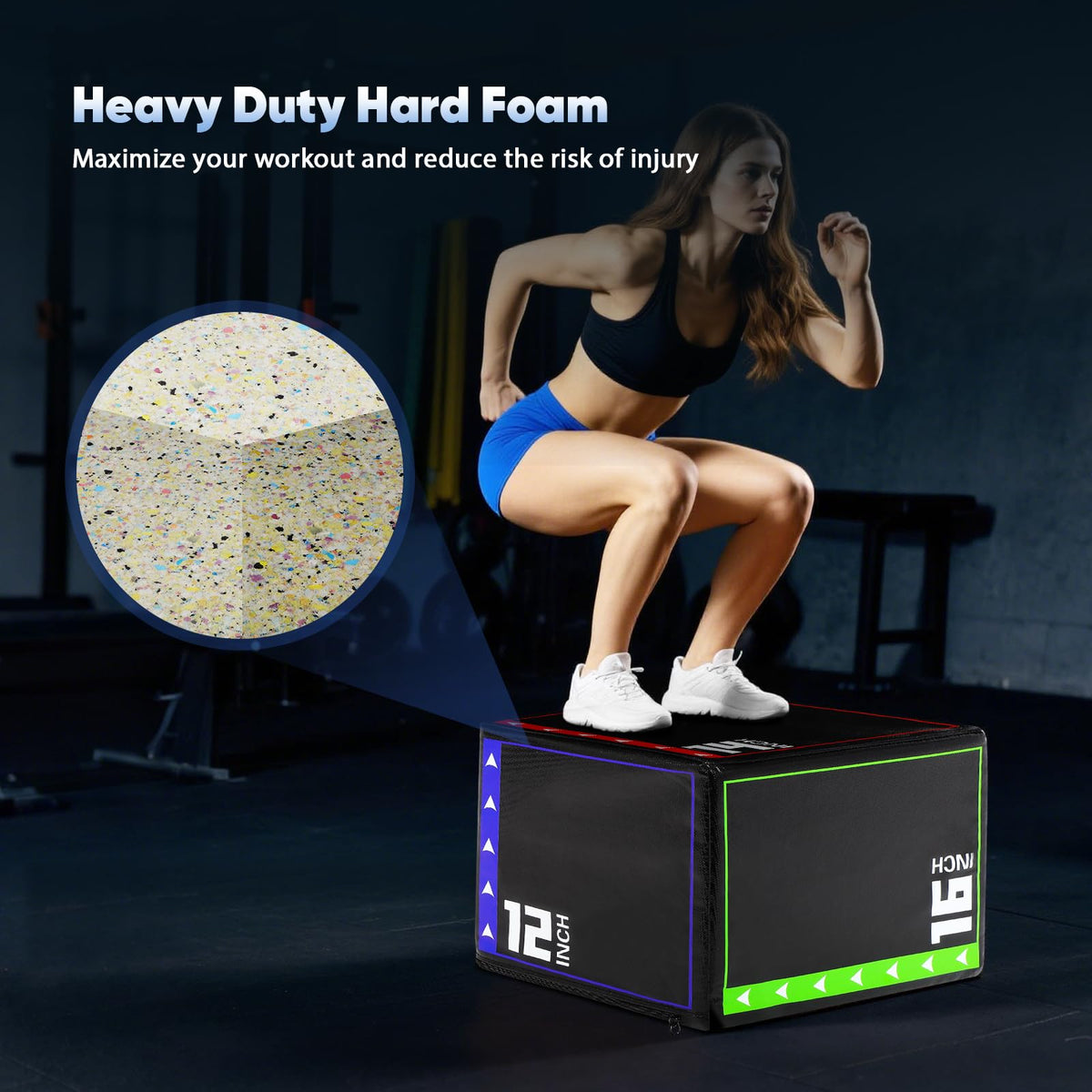 3 in 1 Plyometric Jump Box L94470