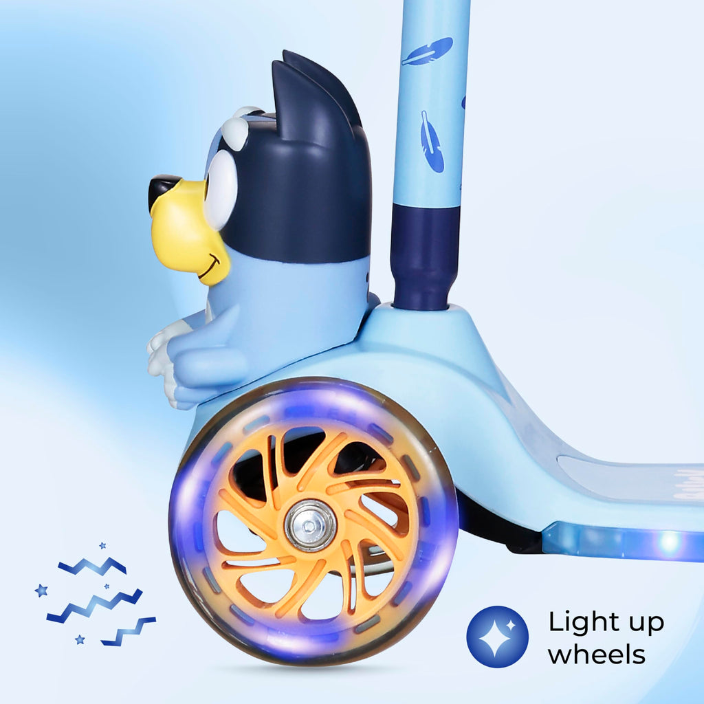 3 Wheel Light Up LED Wheels Kick Scooter I9632