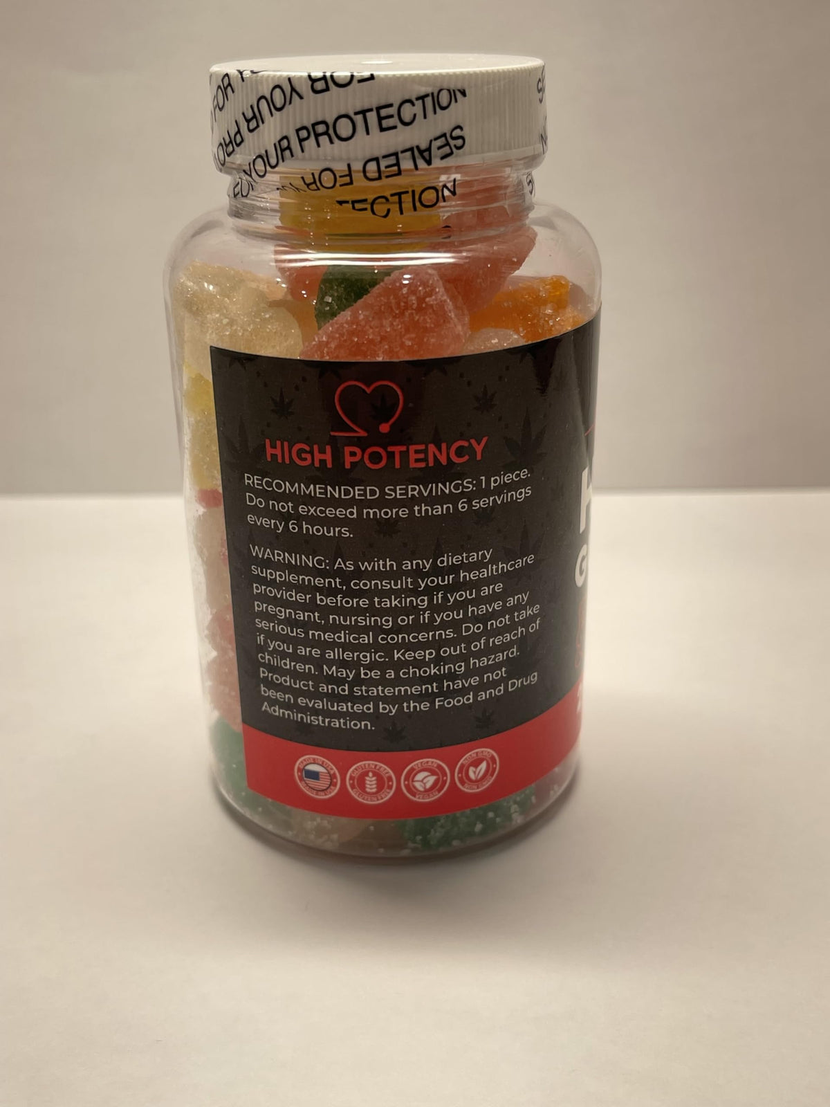 Hemp Gummies 2-Pack 120 Count D856237