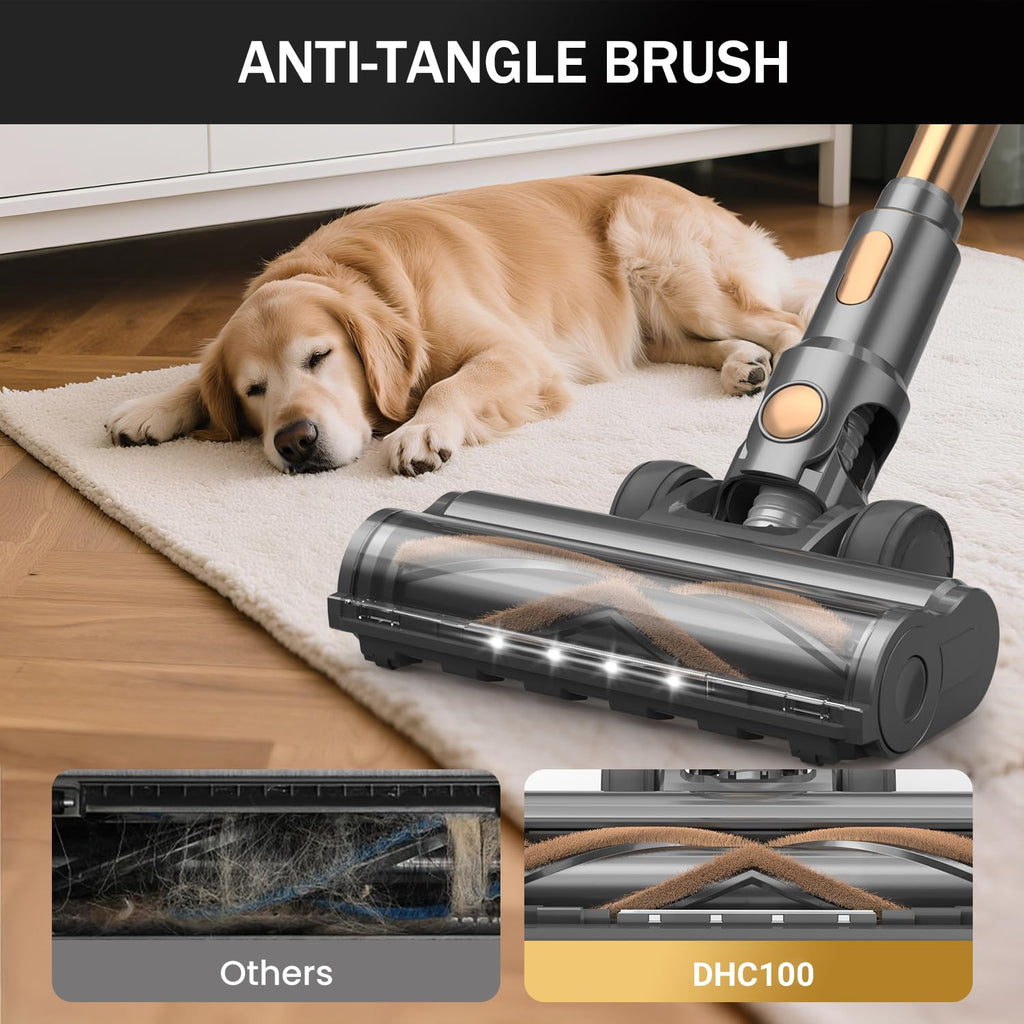 Cordless Stick Vacuum Cleaner 10-in-1 Lightweight 45mins Runtime E662