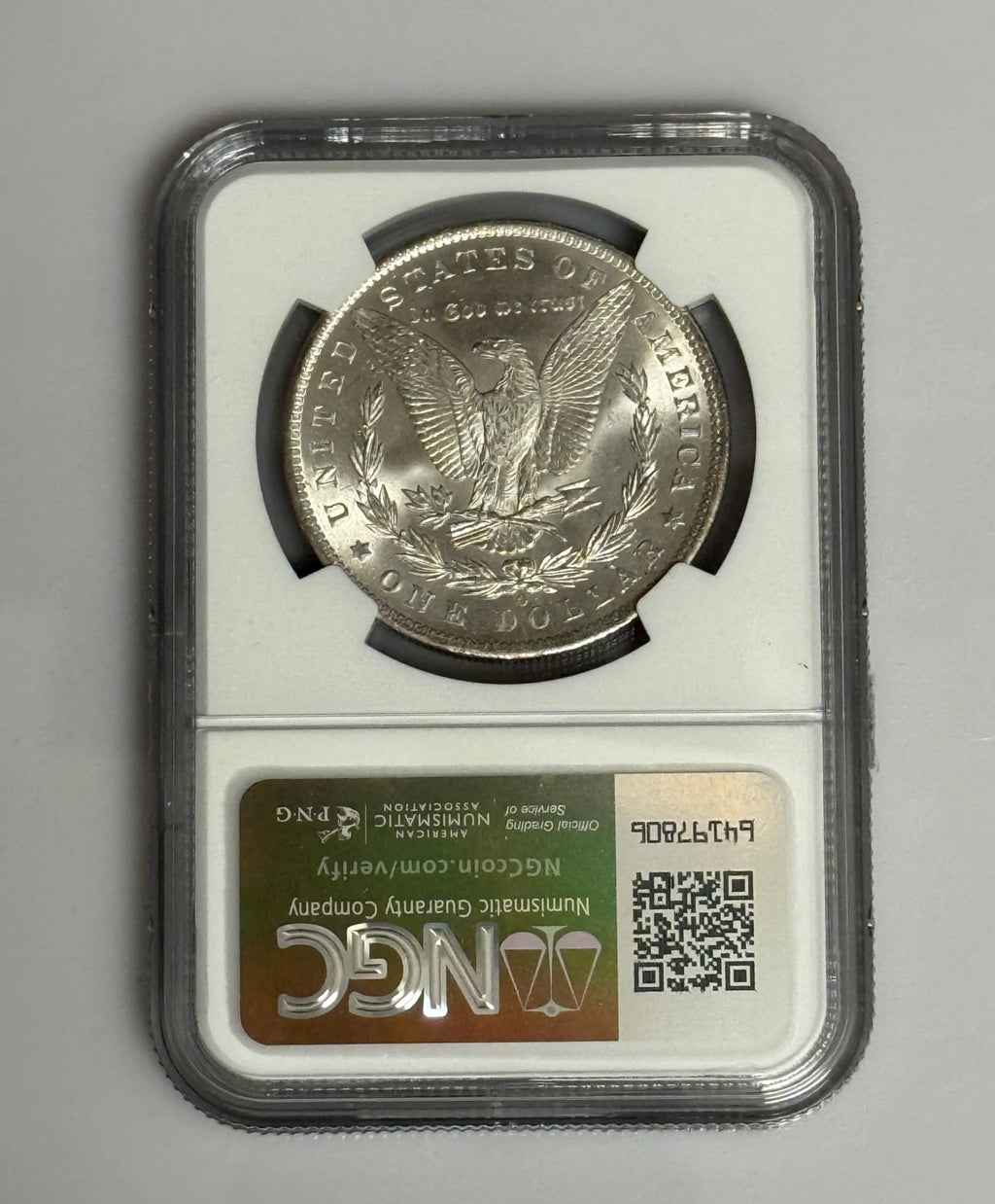 Morgan Silver Dollar Graded Coin F224
