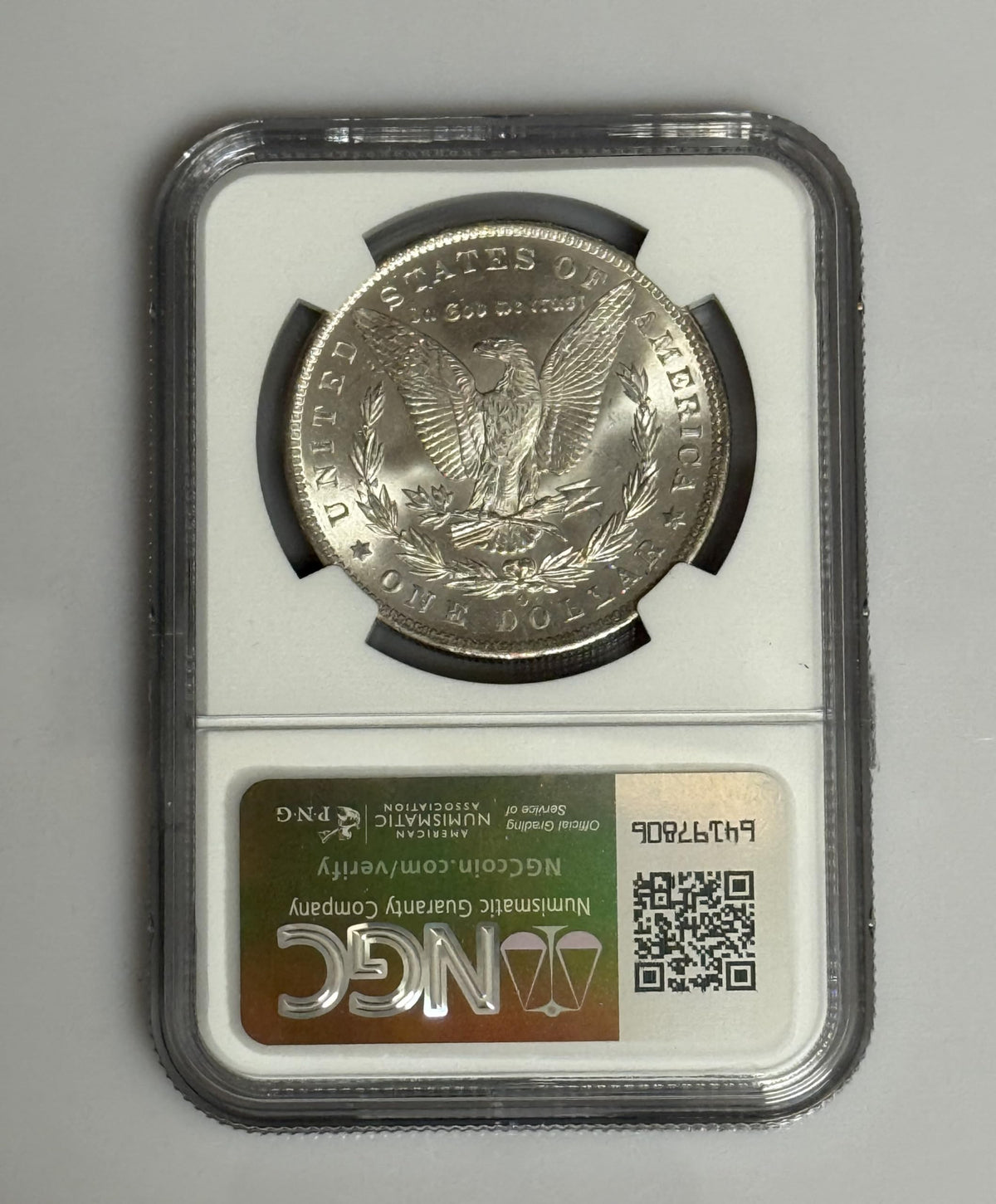 Morgan Silver Dollar Graded Coin F224