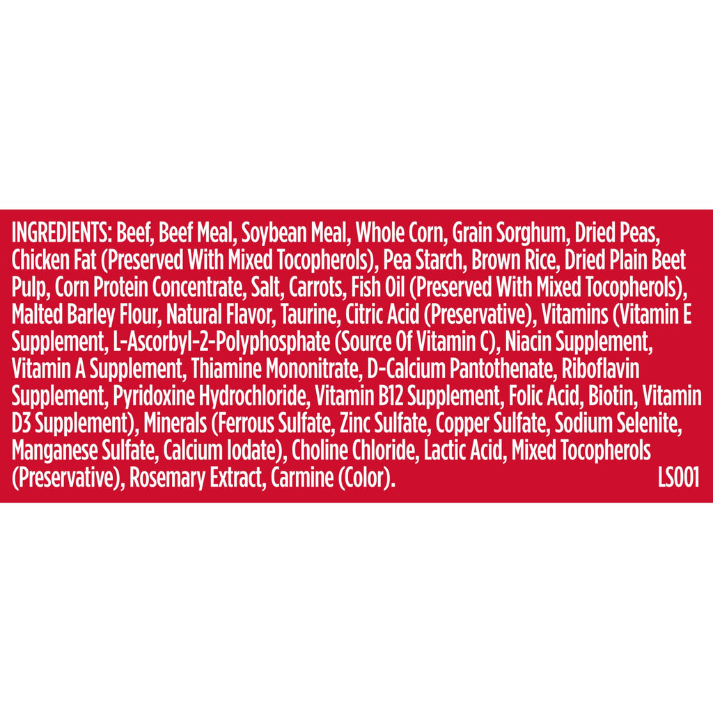 Dry Dog Food, Beef, Pea & Brown Rice, 40 lb. Bag K9671
