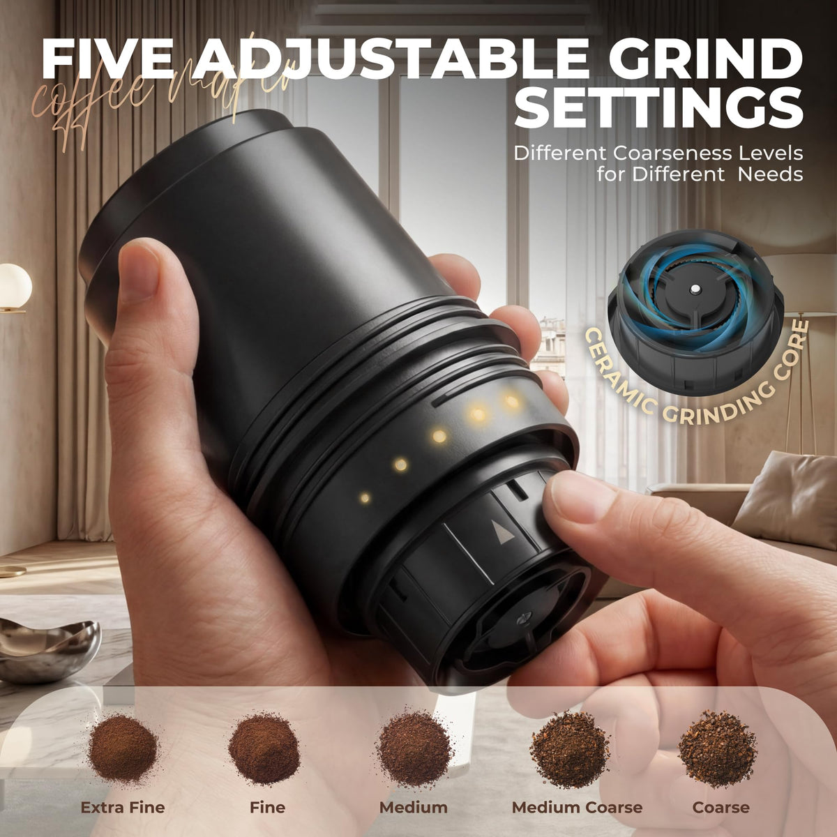 Rechargeable Electric Grinder E397328