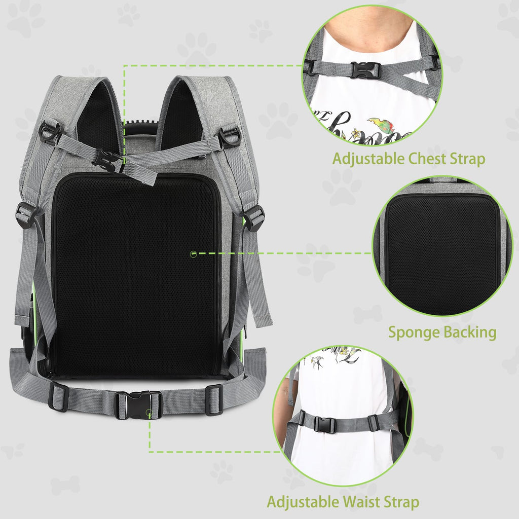 Large Soft Expandable Cat Carrier Backpack C8352