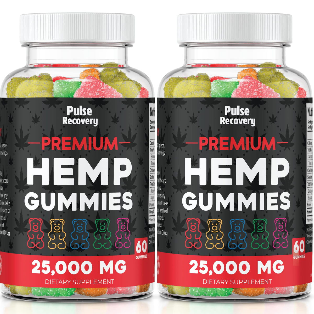 Hemp Gummies 2-Pack 120 Count D856237