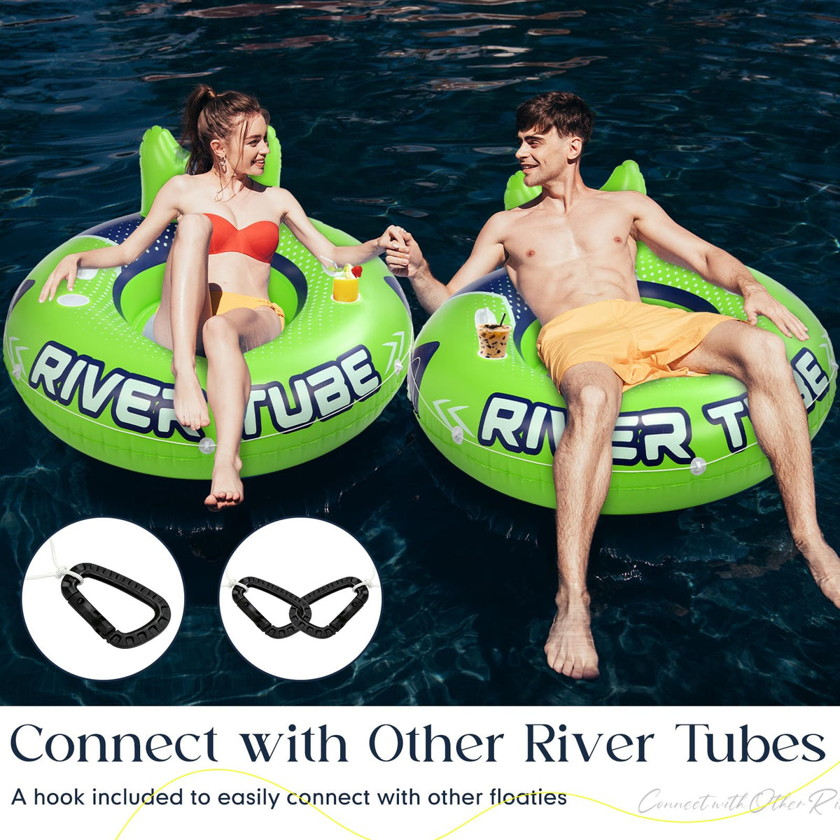 53" Heavy Duty River Tube Float 4 Pcs L6736