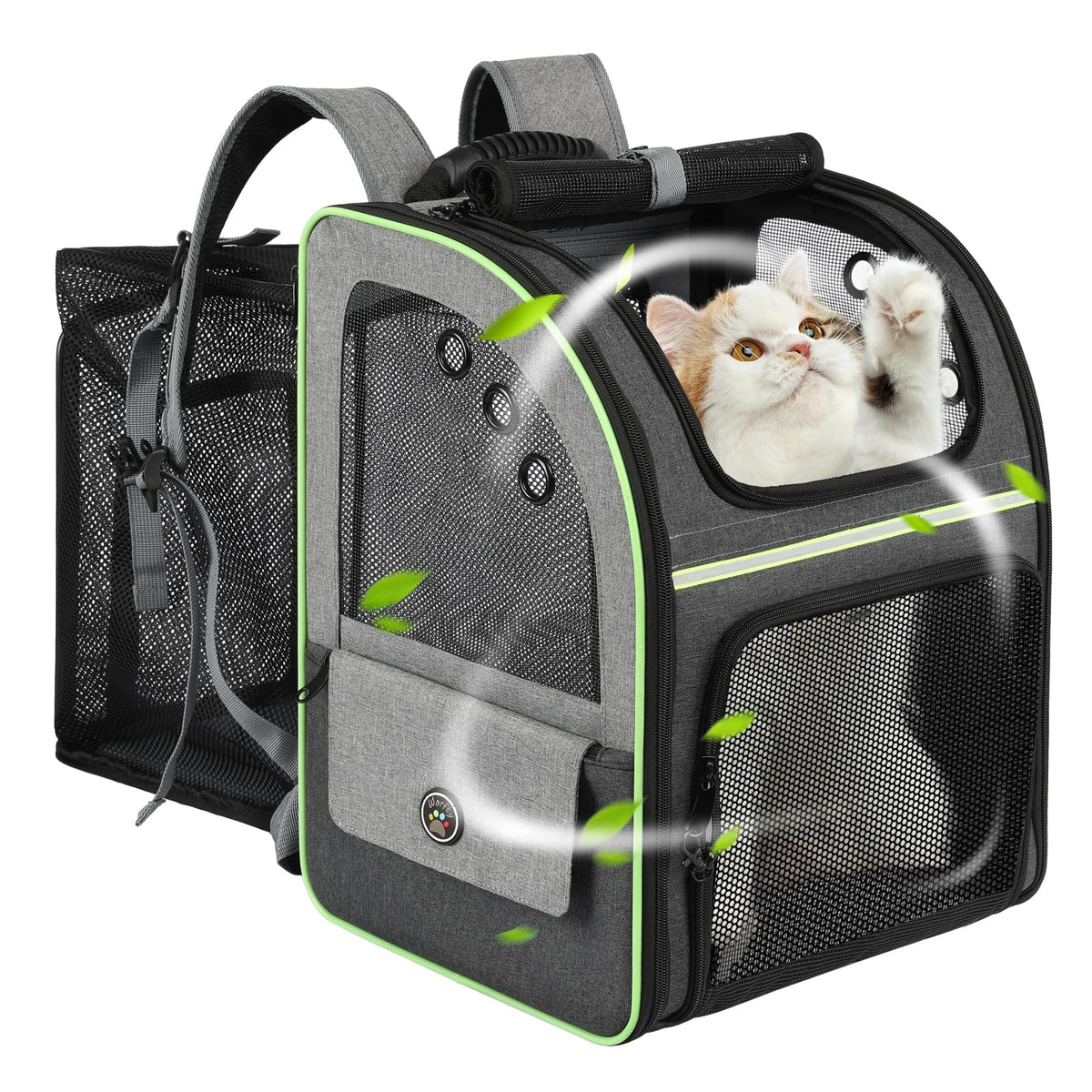 Large Soft Expandable Cat Carrier Backpack C8352