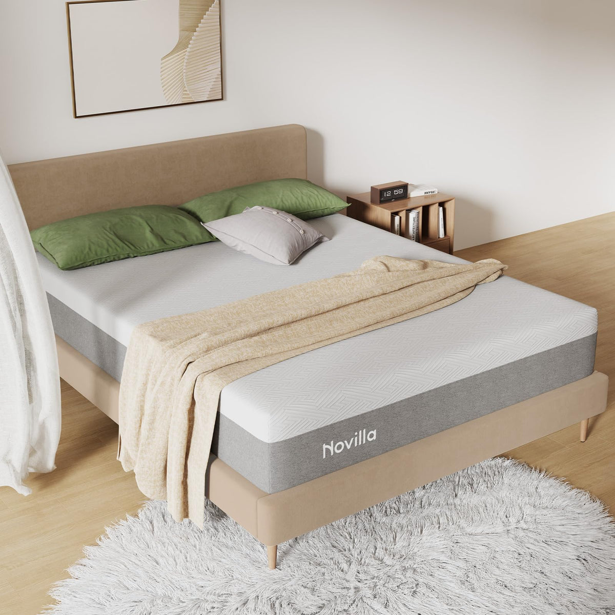 6-Inch Gel Memory Foam Twin Mattress O589087