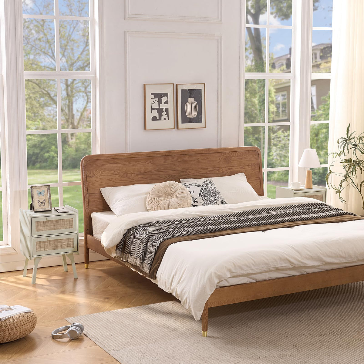Rattan Night Stand with 2 Drawers X930999