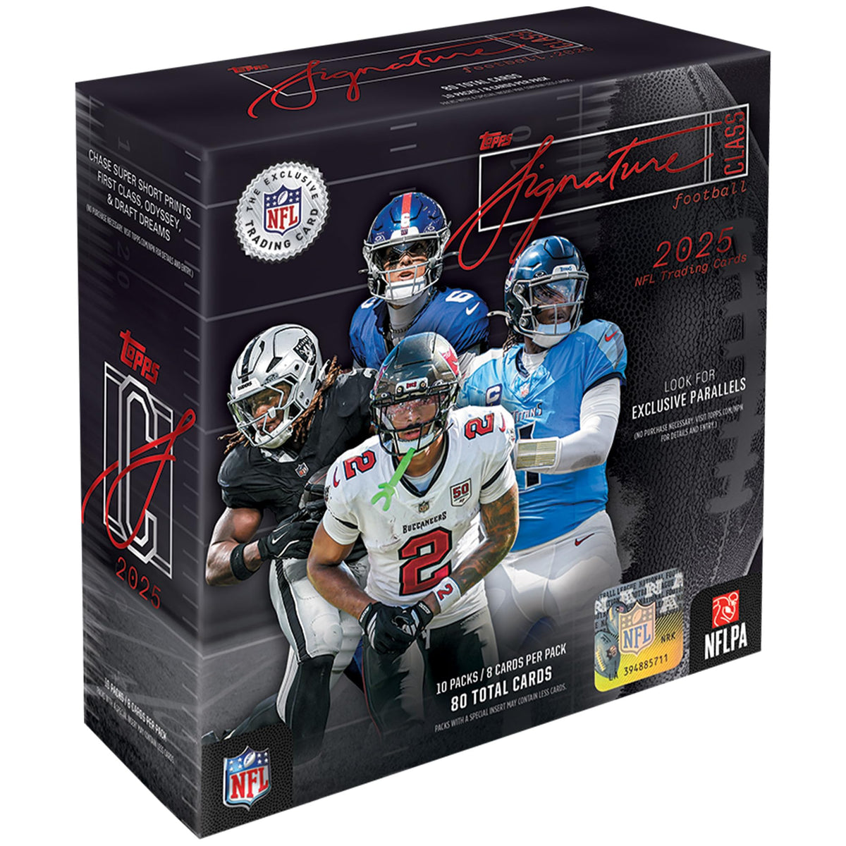 2025 NFL Signature Class Football Mega Box Z169746