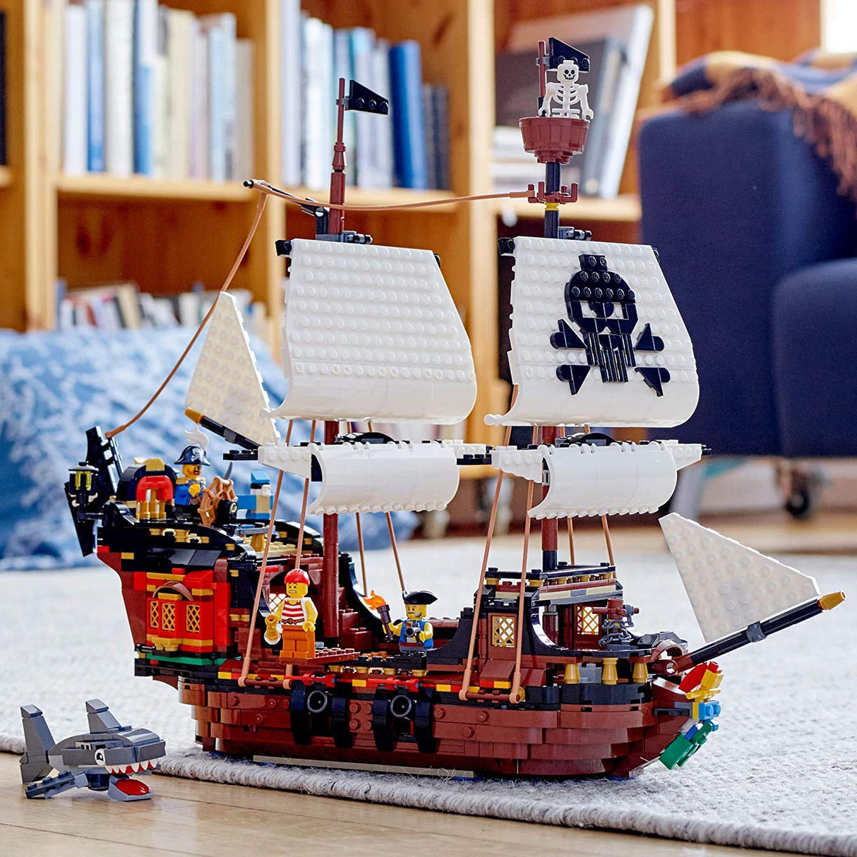 3 in 1 Pirate Ship Building Set A35371