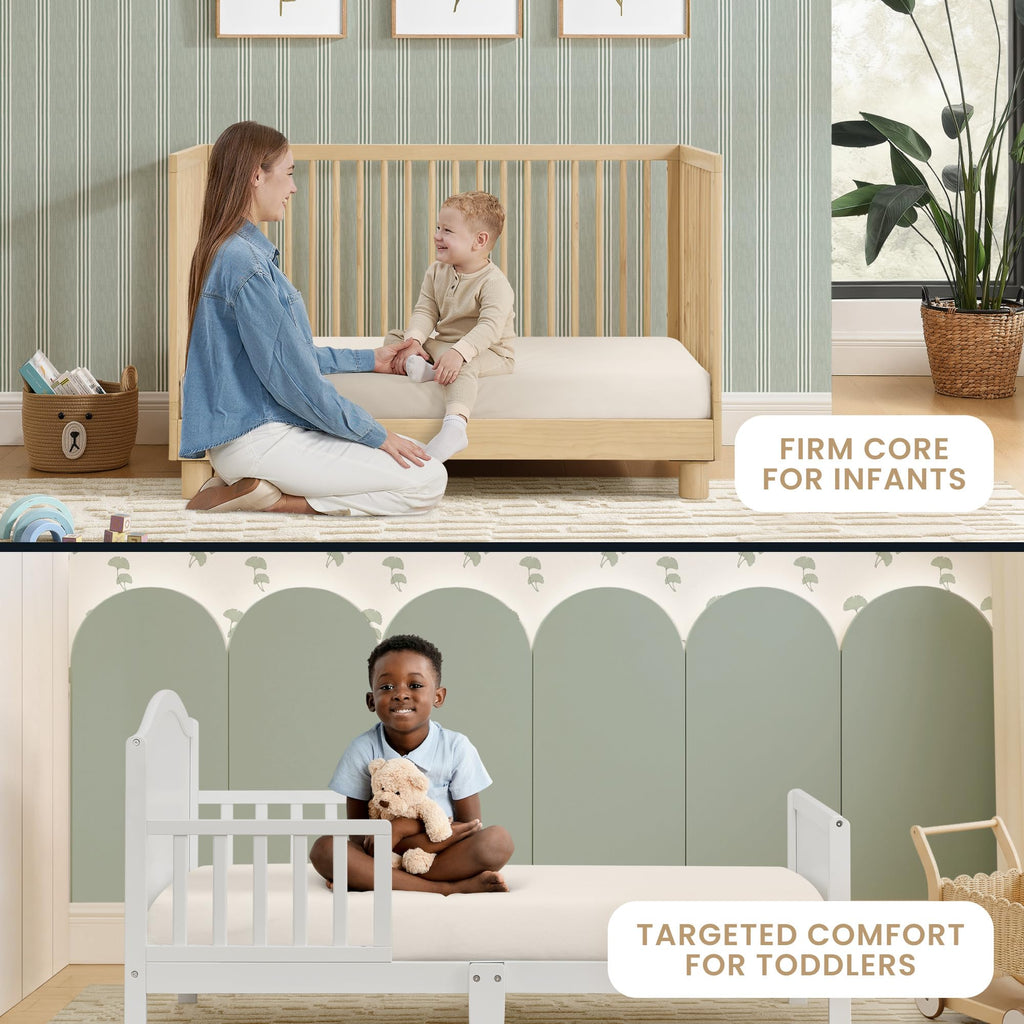 Organic Crib and Toddler Mattress E1053