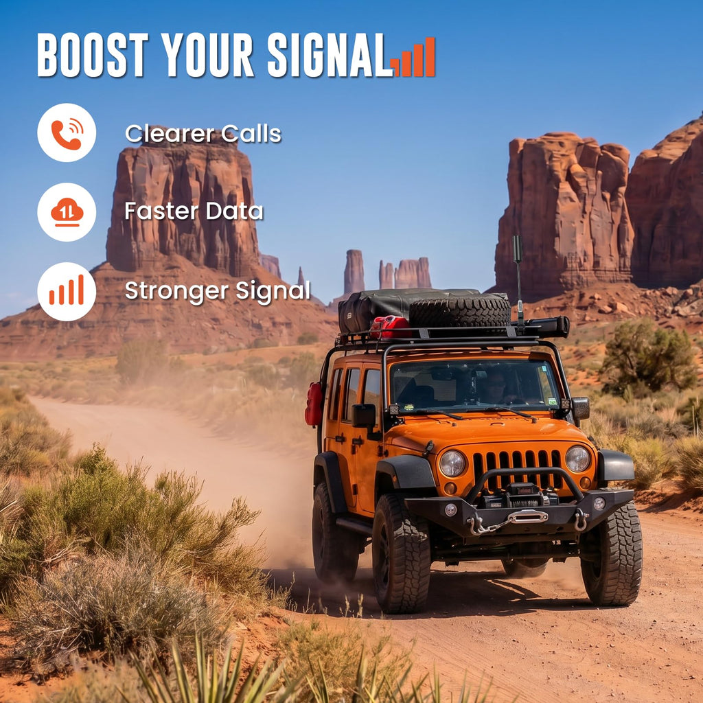 Cell Phone Signal Booster for Off Road Vehicles X1044