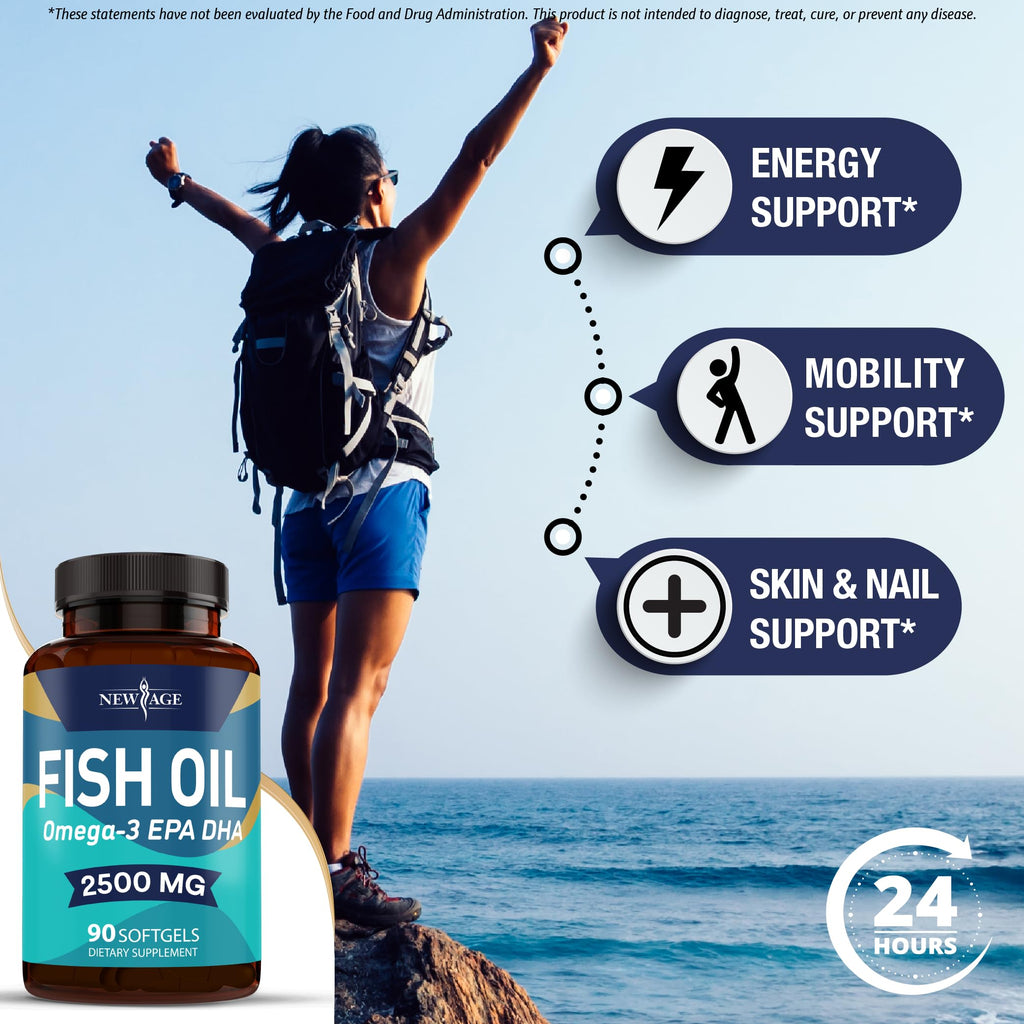 Omega 3 Fish Oil 2500mg Softgels Z967654