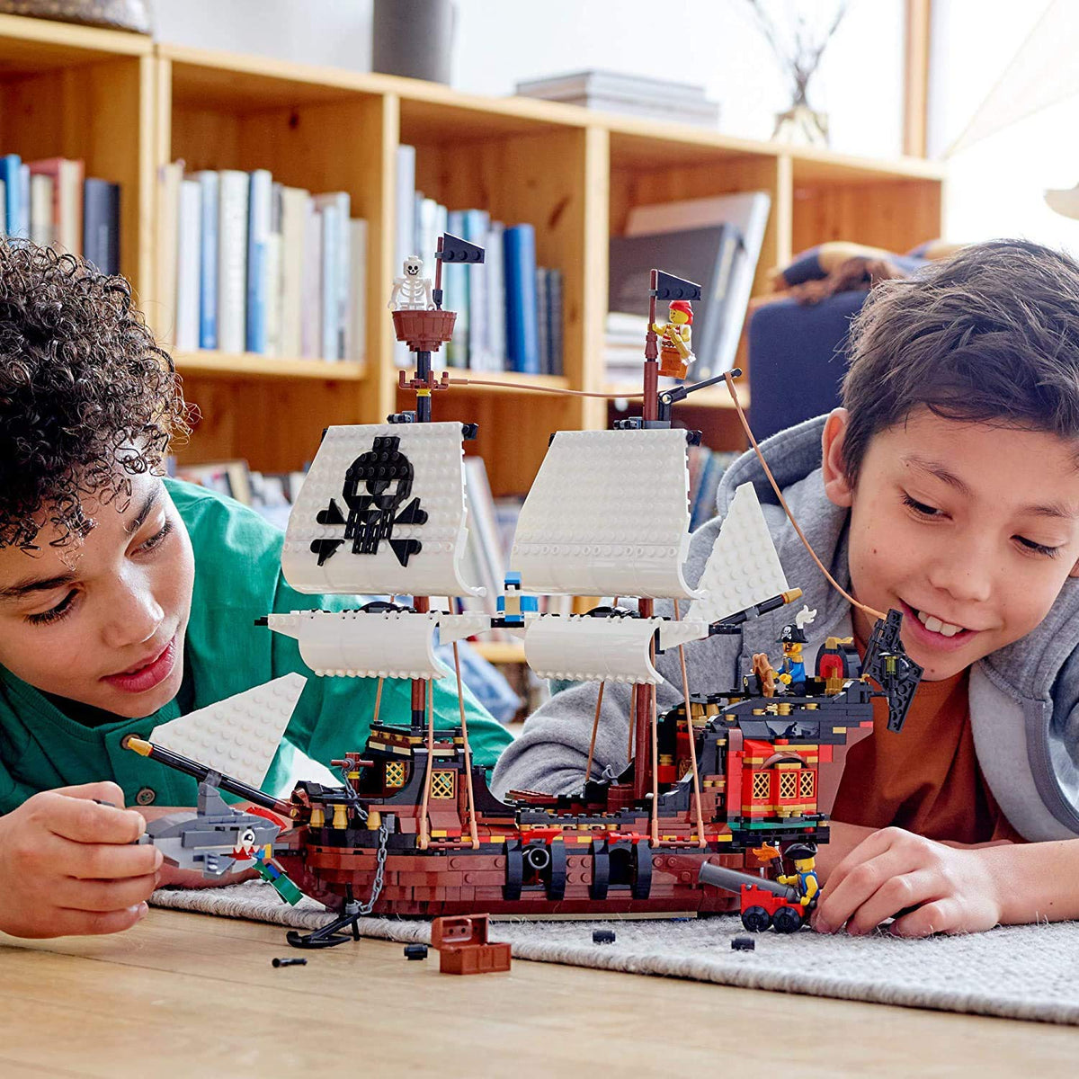 3 in 1 Pirate Ship Building Set A35371