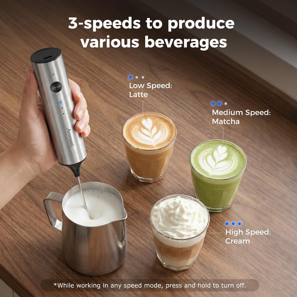 Rechargeable Handheld Milk Frother W723