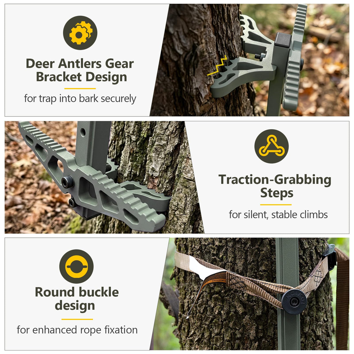 20" Aluminum Tree Stand Climbing Sticks 4 Pack S672