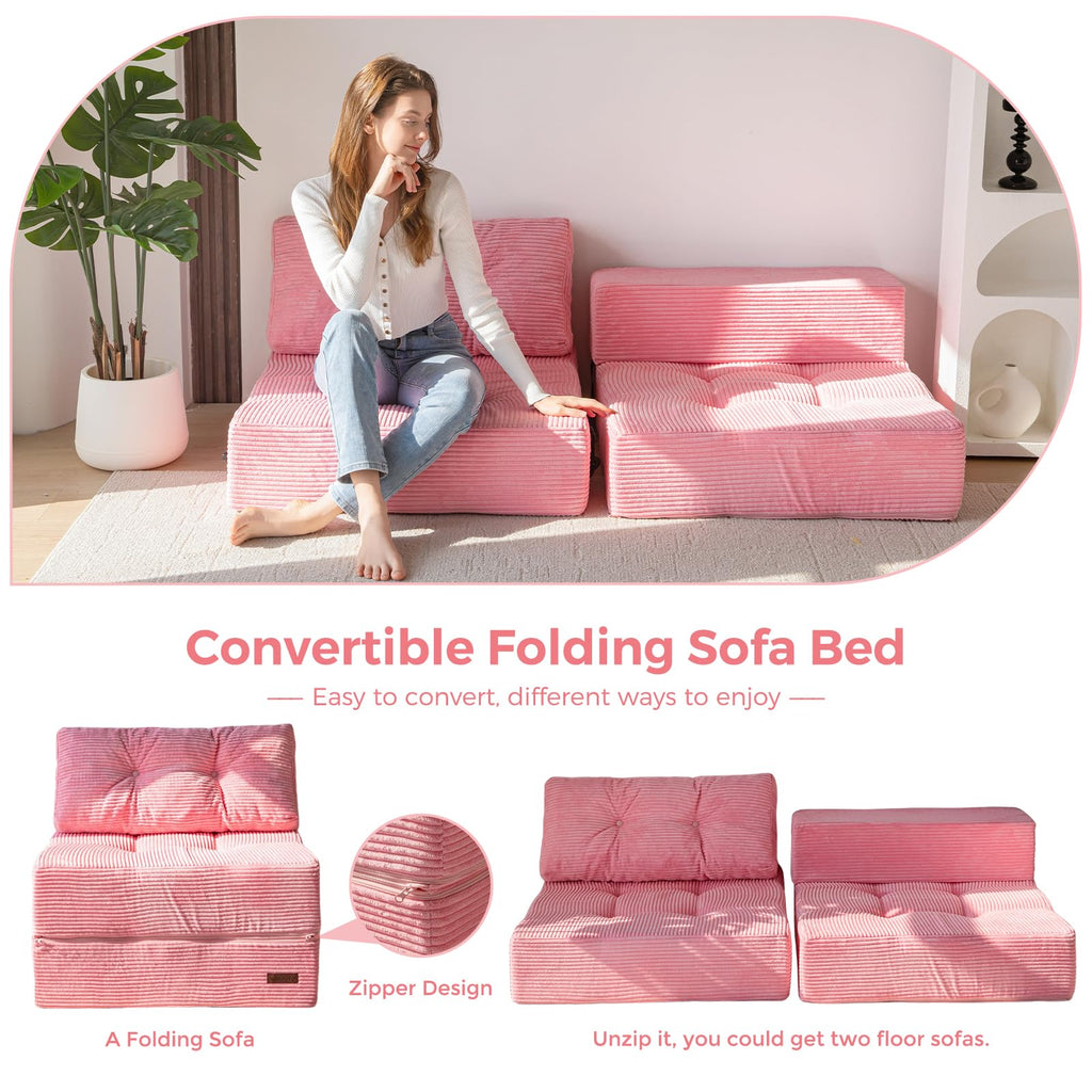 Folding Sofa Bed with Pillow P25530