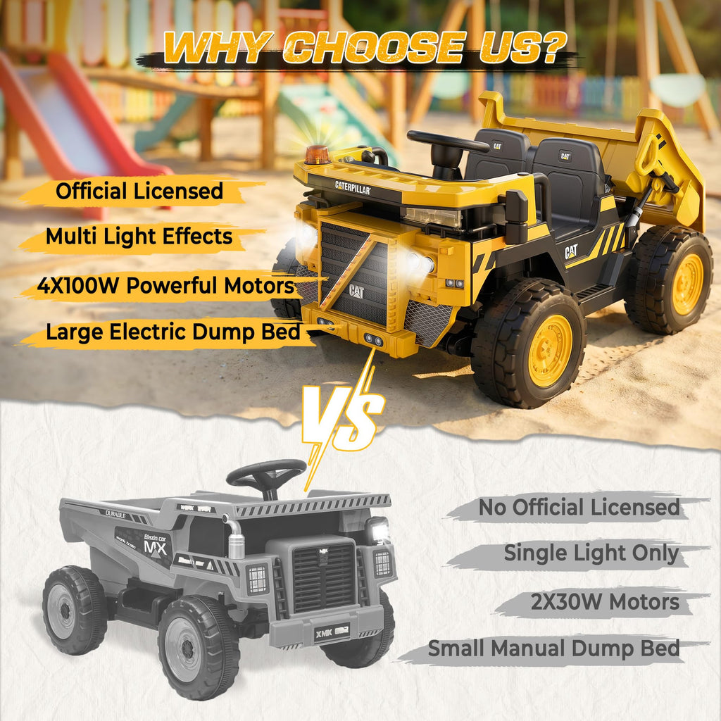 24V Ride On Dump Truck with Remote Control K224847