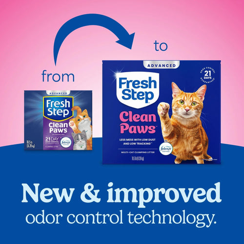 18.5 lb 2 Pk Clumping Cat Litter B36522