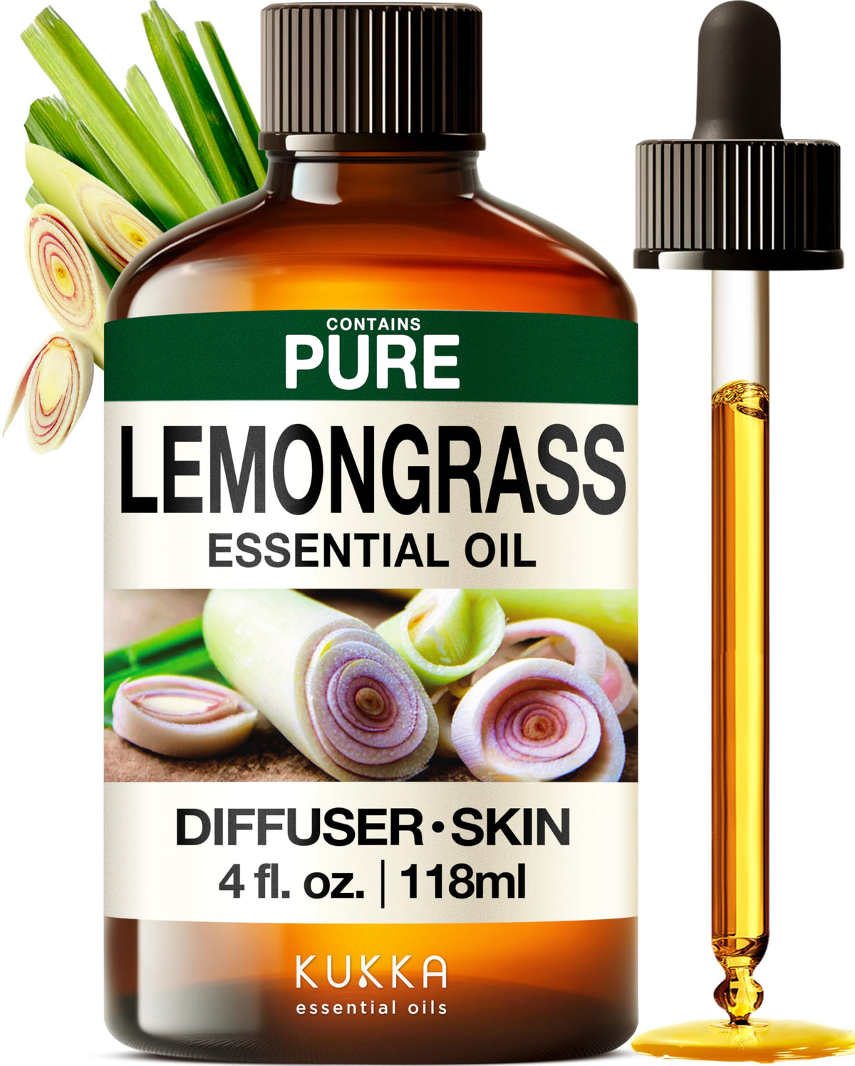 Lemongrass & Lavender Essential Oil Set 2x4 fl oz V439