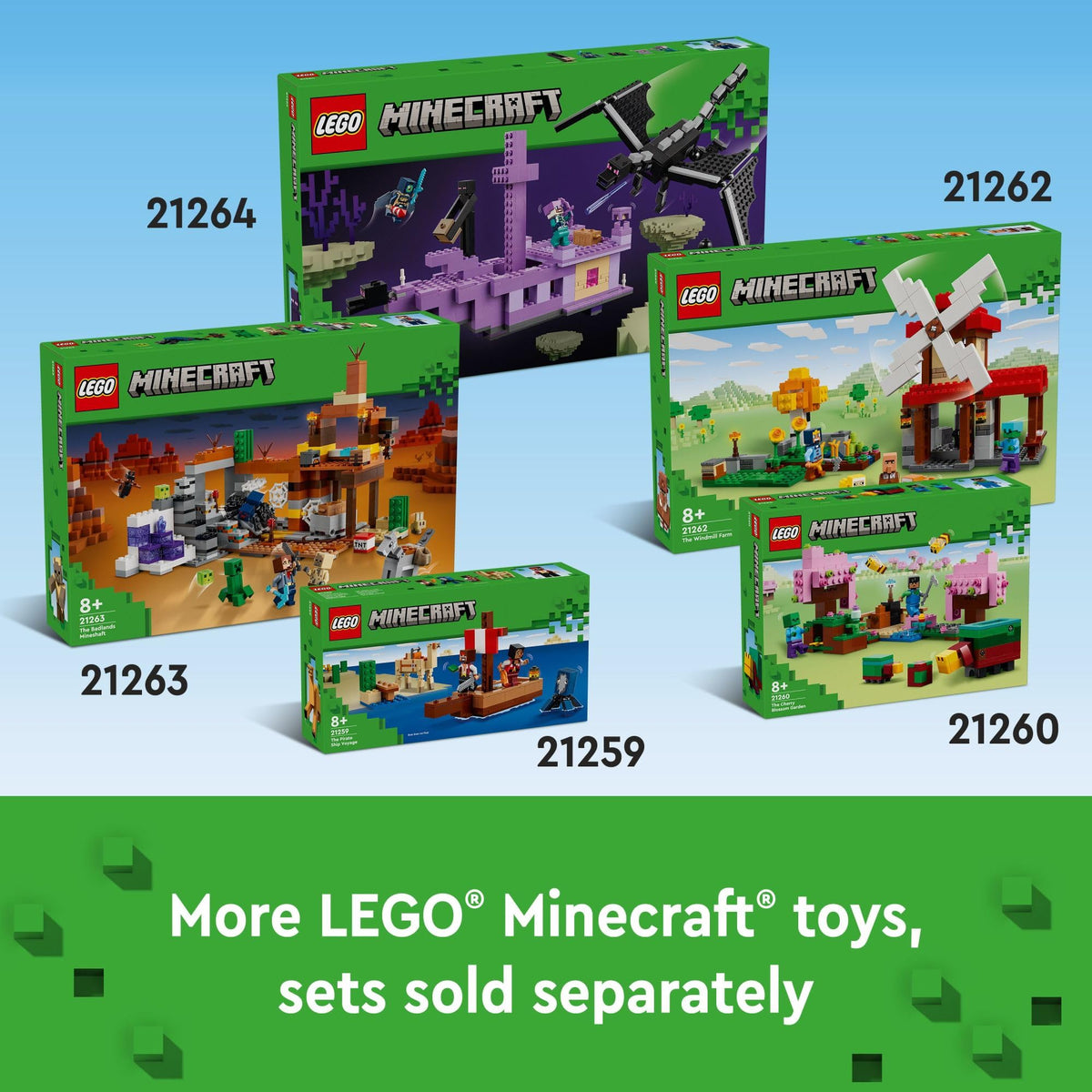 Minecraft Castle Building Set with Minifigures W991724