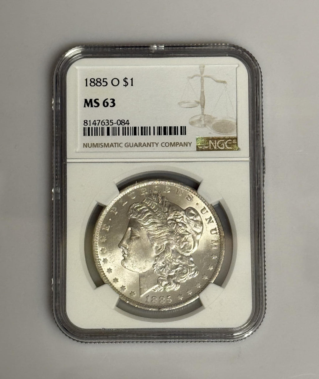 Morgan Silver Dollar Graded Coin F224