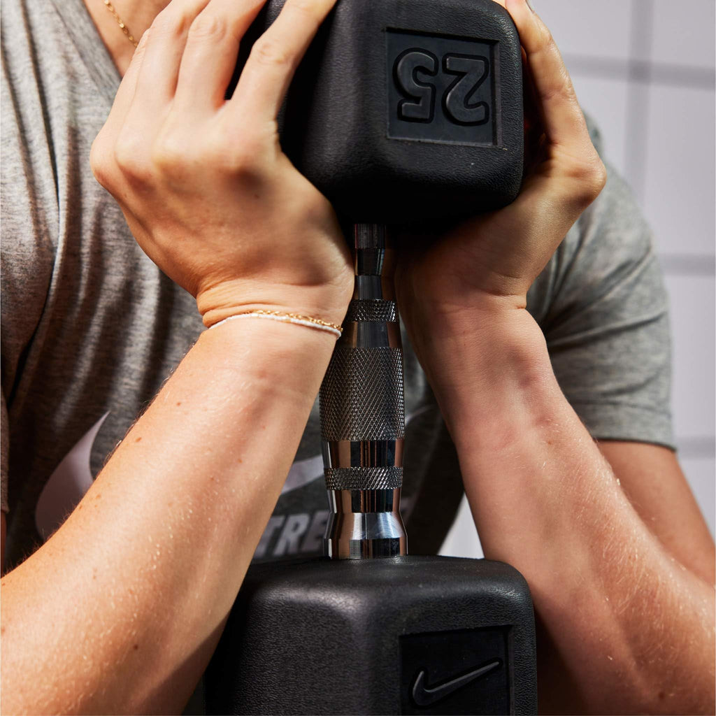 Rubber Hex Dumbbell Pair L907