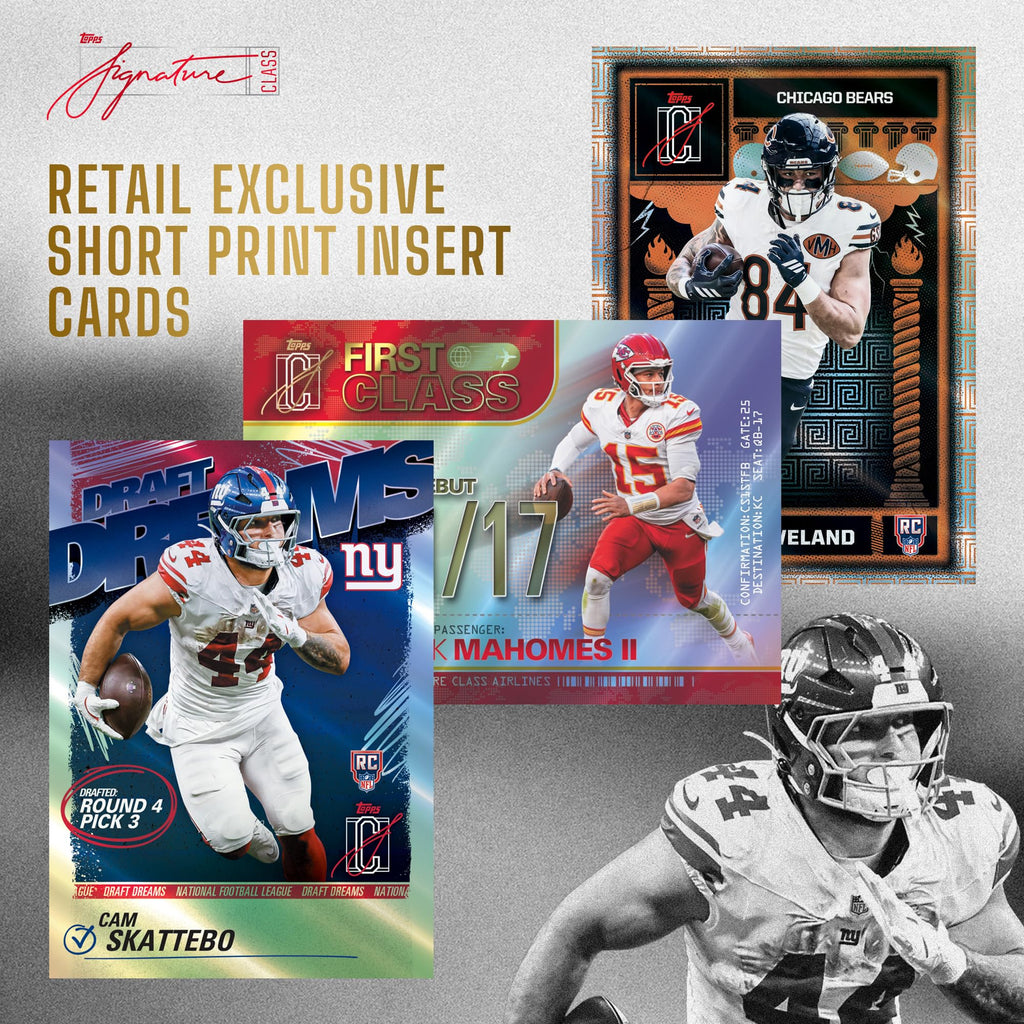 2025 NFL Signature Class Football Mega Box Z169746