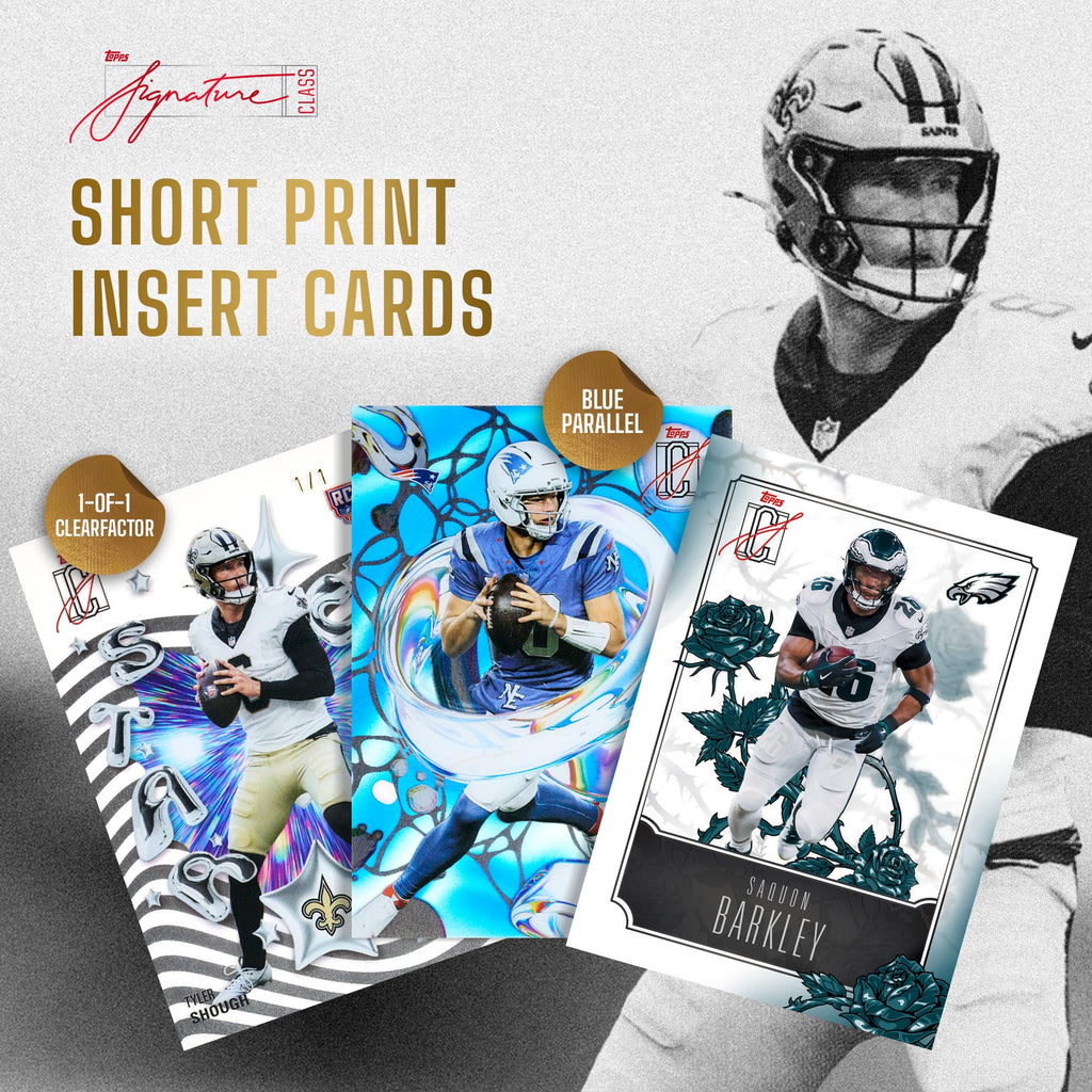 2025 NFL Signature Class Football Mega Box Z169746