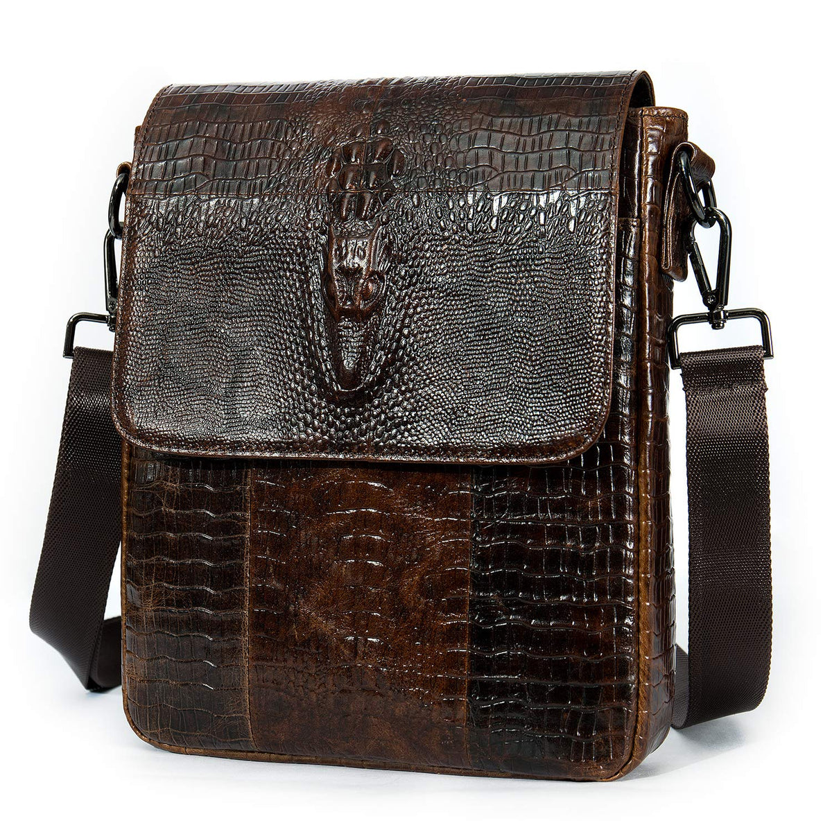 Leather Messenger Bag Shoulder Crossbody Bag R3654