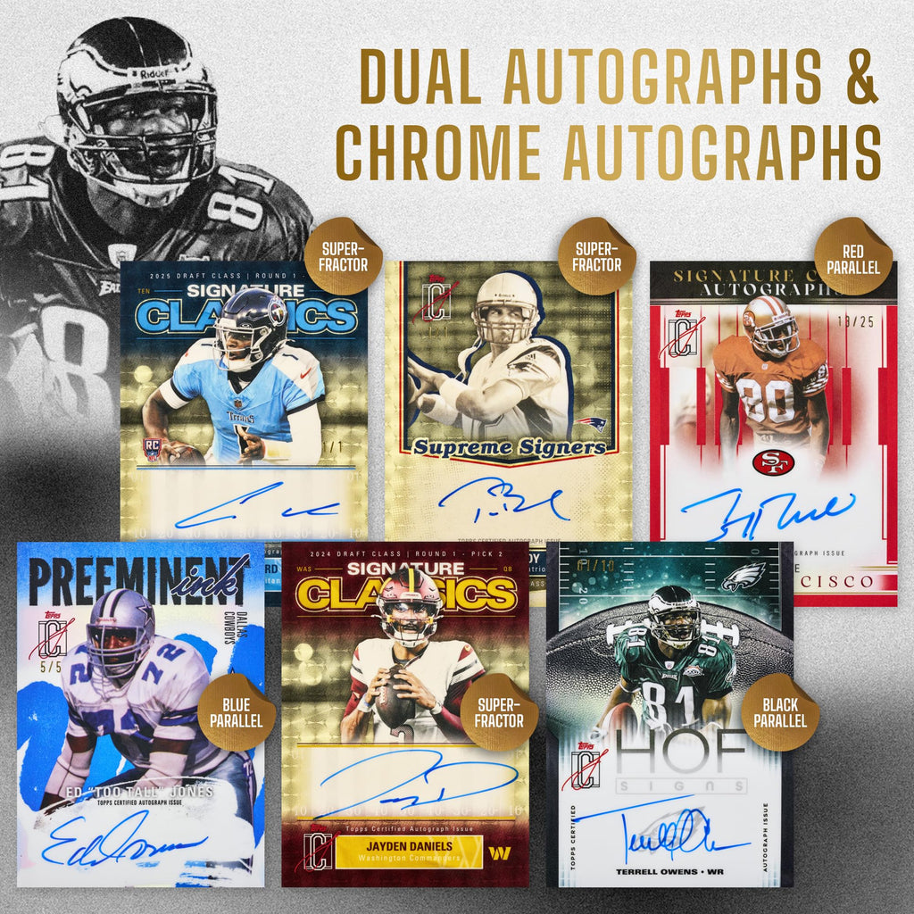 2025 NFL Signature Class Football Mega Box Z169746